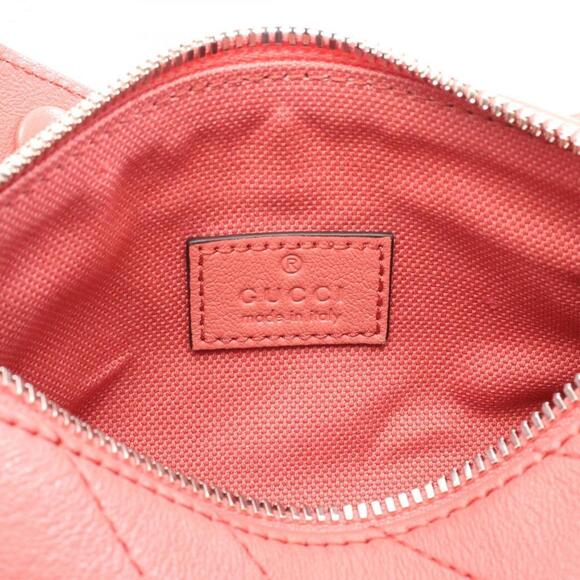 GUCCI Pink Leather Shoulder Bag - Picture 4 of 6